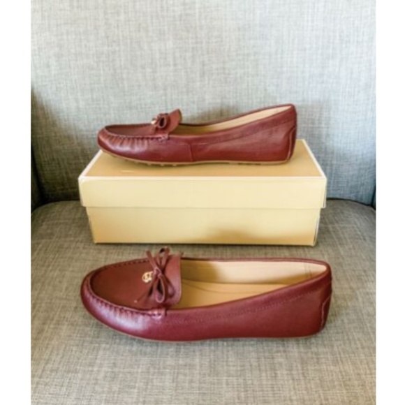 NIB Michael Kors Everett Oxblood Tumbled Leather - Picture 3 of 6